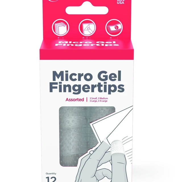 Alt view image 7 of 7 - Lee Assorted Sizes Fingertips Clear 12/Pack (LEE41410)