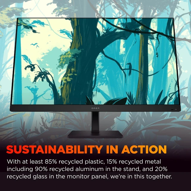 Alt view image 7 of 11 - OMEN 32x 32" 4K UHD 3840x2160 144hz 1ms Smart Gaming LCD Monitor 99Z68AAABA