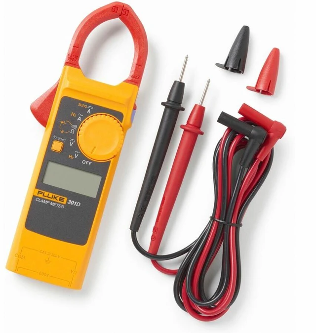 Main image of FLUKE-301D-R600A AC/DC CLAMP METER WITH SLIM BODY AND THIN JAW ARM RETAIL FLUKE301DR