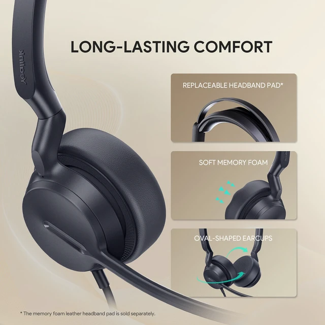 Alt view image 5 of 6 - Yealink UH42 Headset