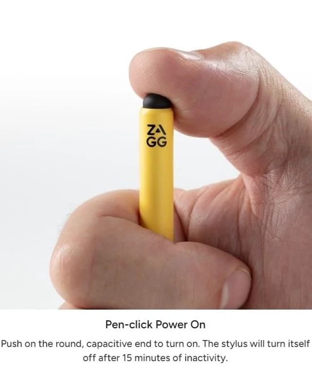 Alt view image 5 of 7 - ZAGG Pro Stylus 2 Wireless Charging Stylus Grey