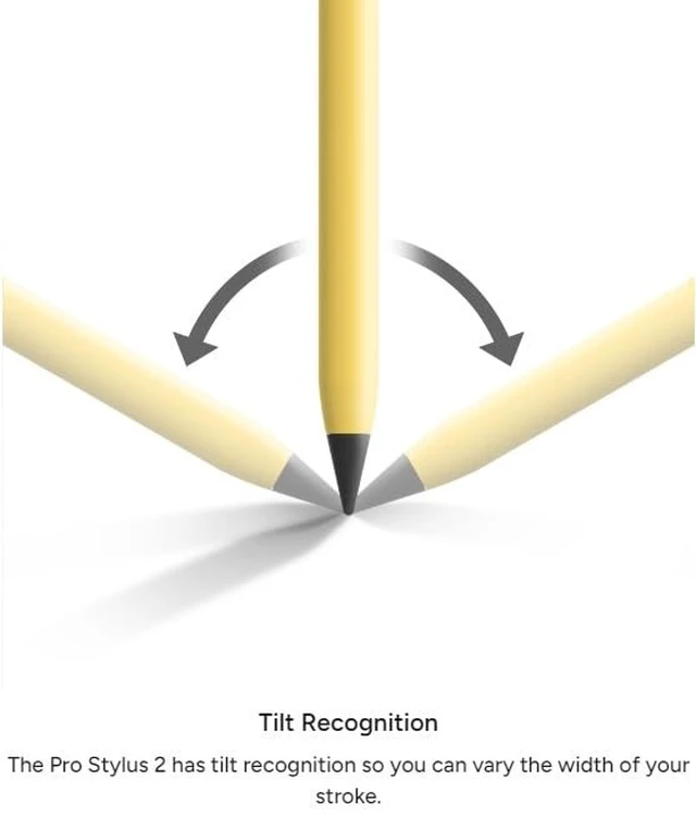 Alt view image 6 of 7 - ZAGG Pro Stylus 2 Wireless Charging Stylus Grey