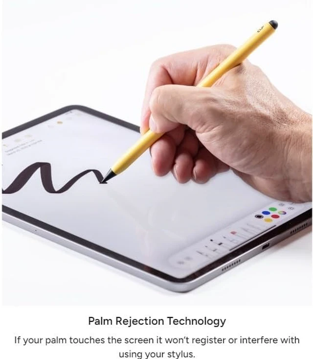 Alt view image 7 of 7 - ZAGG Pro Stylus 2 Wireless Charging Stylus Grey