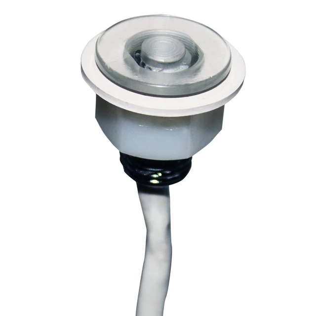 Alt view image 2 of 3 - Shadow-Caster Round Accent Light RGB Clear Polycarbonate Housing