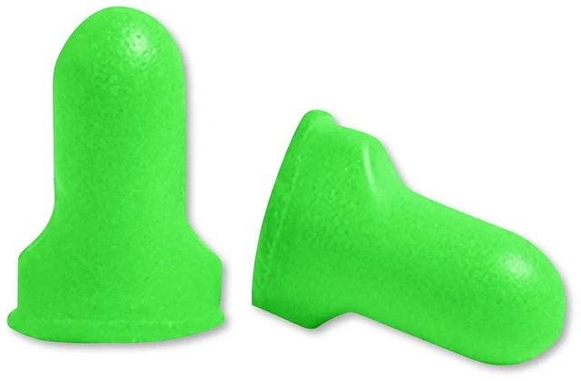 Alt view image 8 of 8 - Howard Leight by Honeywell LPF-1 D Max Lite Single-Use Earplugs LS 500 Cordless 30NRR Green 500 Pairs HOWLPF1D