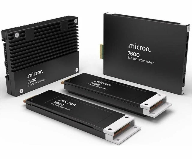 Main image of Micron 7600 MAX 6.40 TB Solid State Drive 2.5" Internal U.2 PCI Express NVMe 5.0 x4 Mixed Use TAA Compliant