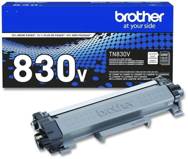 Main image of TN830V High-Yield Toner 3300 Page-Yield Black