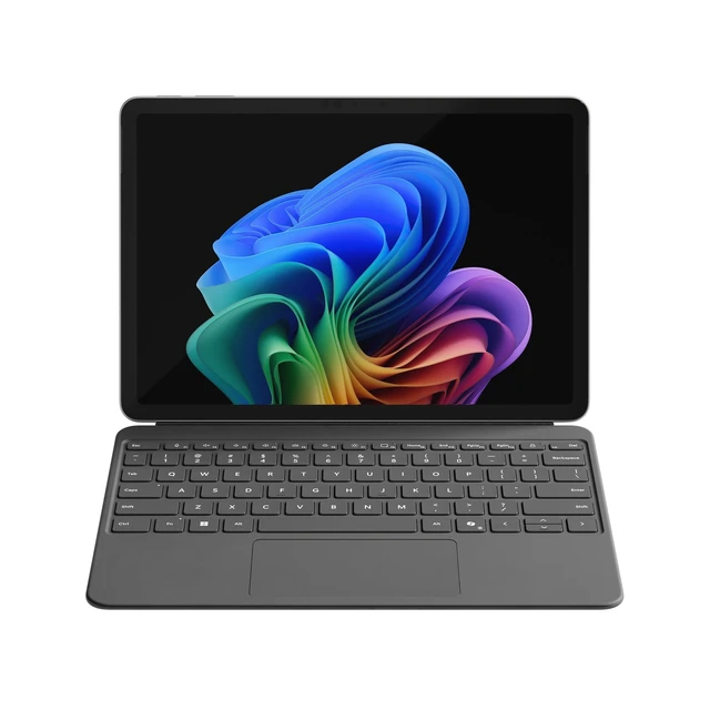Alt view image 2 of 5 - Microsoft Surface Pro 12" Keyboard with Slim Pen - Slate - Bilingual