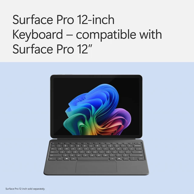 Alt view image 5 of 5 - Microsoft Surface Pro 12" Keyboard with Slim Pen - Slate - Bilingual