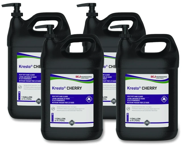 Main image of Kresto Cherry Heavy Duty Hand Cleaner Manual Cartridge Cherry Scent 1 gal 4/Carton KCH1G