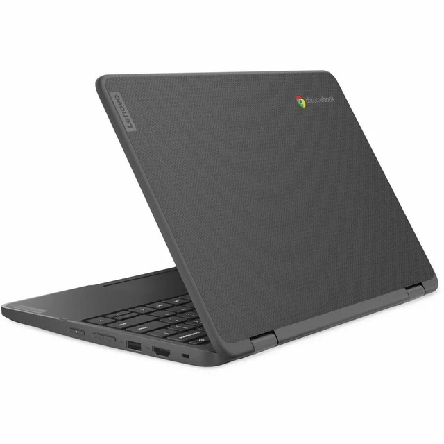 Alt view image 10 of 13 - Lenovo 500e Yoga Chromebook Gen 4 82W40038US 12.2" Touchscreen Convertible 2 in 1 Chromebook - WUXGA - 60 Hz - Intel N-Series N100 - 4 GB - 32 GB Flash Memory - English Keyboard - Graphite Gray -