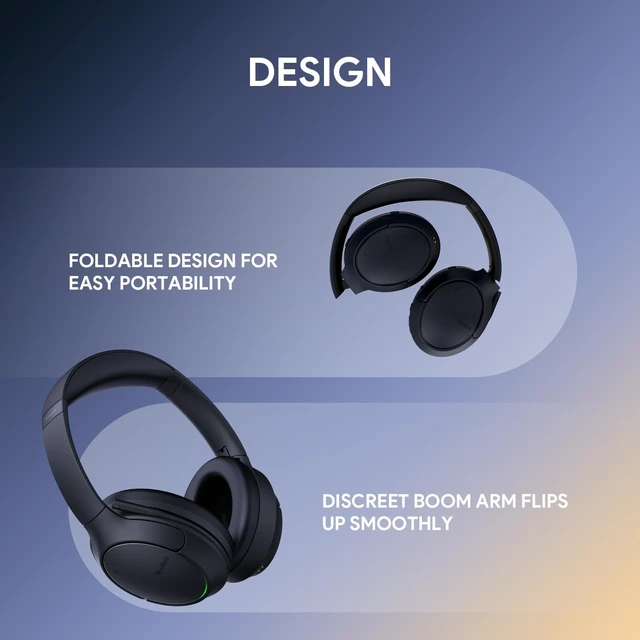 Alt view image 5 of 7 - Yealink BH78 Binaural Over the Ear Wirless Headset Black 1208731