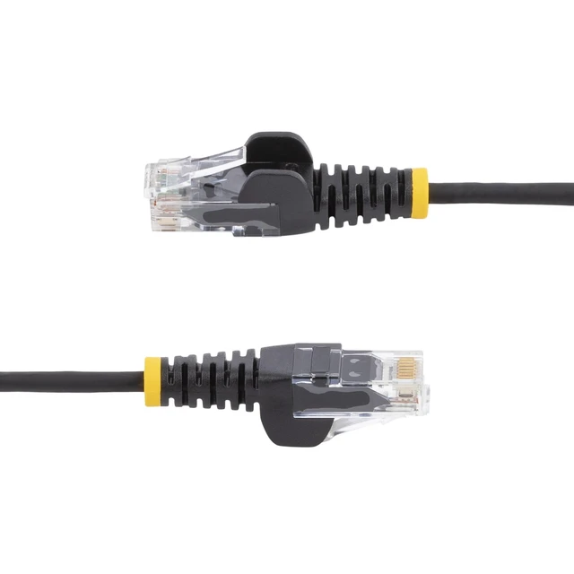 Alt view image 3 of 5 - 10-PACK OF SLIM CAT6 CABLES IS IDEAL FOR MULTIPLE SETUPS; SUPPORTS 10GBPS AND 10