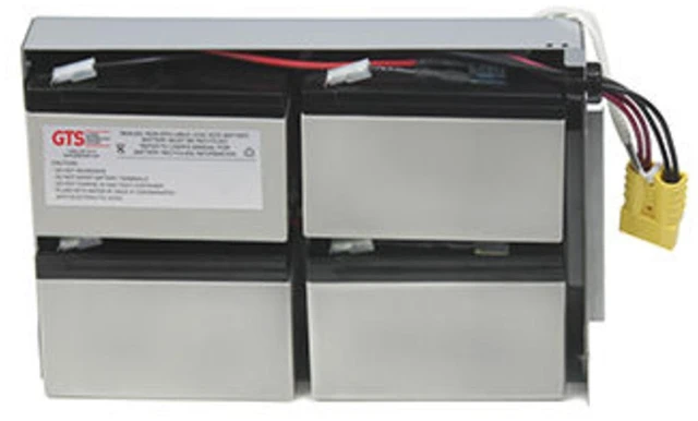 Alt view image 2 of 2 - GTS UPS replacement battery for APC RBC24 - RBC24-GTS