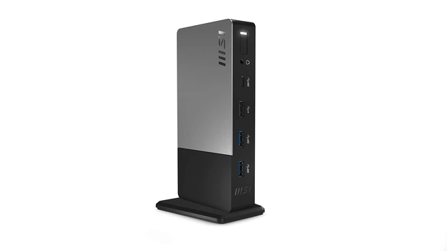 Alt view image 3 of 7 - MSI PC Docking Station Gen2 USB-C 100W PD Charging 1P151E001