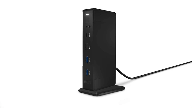 Alt view image 4 of 7 - MSI PC Docking Station Gen2 USB-C 100W PD Charging 1P151E001