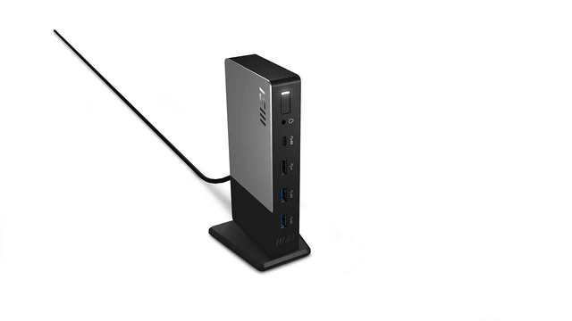 Alt view image 6 of 7 - MSI PC Docking Station Gen2 USB-C 100W PD Charging 1P151E001