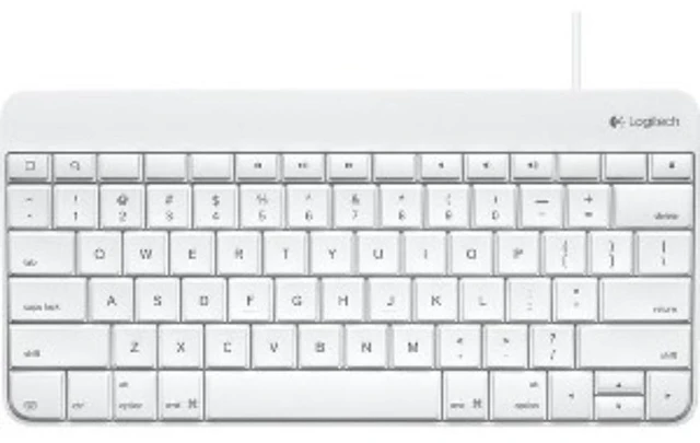 Main image of Logitech Wired Keyboard with Lightning Connector for iPad (920-006341)