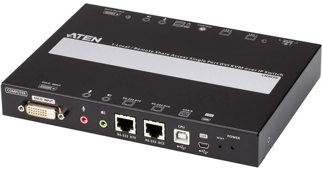 Alt view image 2 of 3 - ATEN CN9600 1-LOCAL/REMOTE SINGLE PORT IP DVI KVM