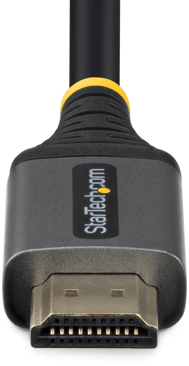 Alt view image 2 of 7 - StarTech 10ft 3m Premium Certified High Speed HDMI Cable 4K 60Hz/1440p 144Hz High-Flex HDMI 2.0 Cable with HDR10/ARC 18Gbps HDMMV10F