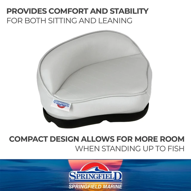 Alt view image 7 of 9 - Springfield Pro Stand-Up Seat - White