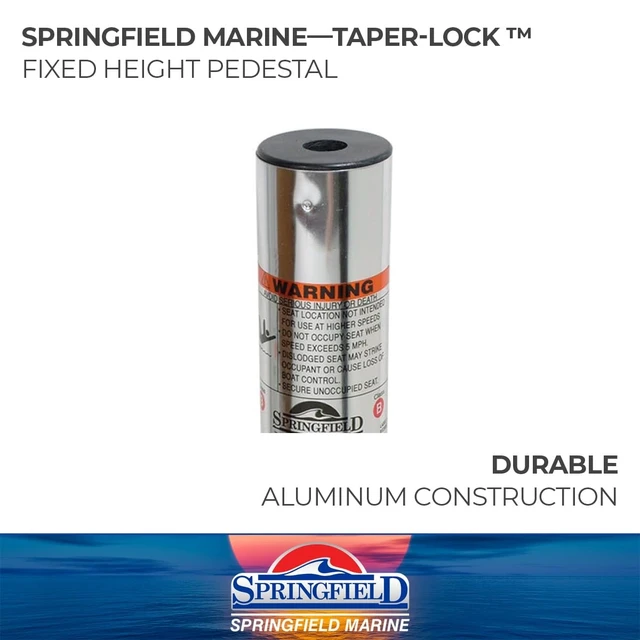 Alt view image 4 of 8 - Springfield Marine 1600406 Taper-Lock Hi-Lo Post - Fixed Height