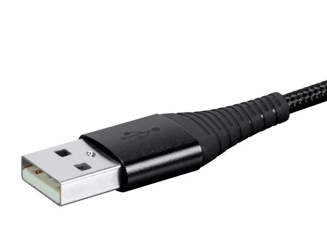 Alt view image 10 of 12 - Monoprice AtlasFlex Series Durable MFi Certified Lightning to USB Type-A Charge & Sync Nylon-Braid