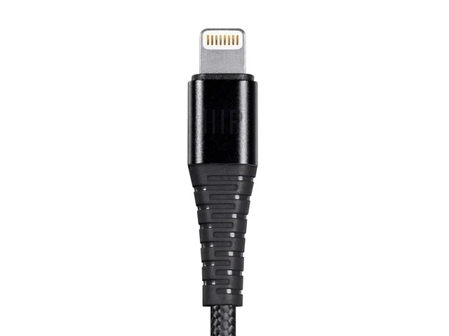 Alt view image 11 of 12 - Monoprice AtlasFlex Series Durable MFi Certified Lightning to USB Type-A Charge & Sync Nylon-Braid