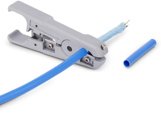 Alt view image 7 of 8 - StarTech Network Cable Stripper and Cutter, Professional Wire Stripper for UTP/FTP/STP/Coax Cables, Rotary Wire Stripping and Cutting Tool Model CABLESTRIPCUT