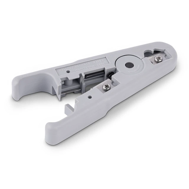 Alt view image 5 of 8 - StarTech Network Cable Stripper and Cutter, Professional Wire Stripper for UTP/FTP/STP/Coax Cables, Rotary Wire Stripping and Cutting Tool Model CABLESTRIPCUT