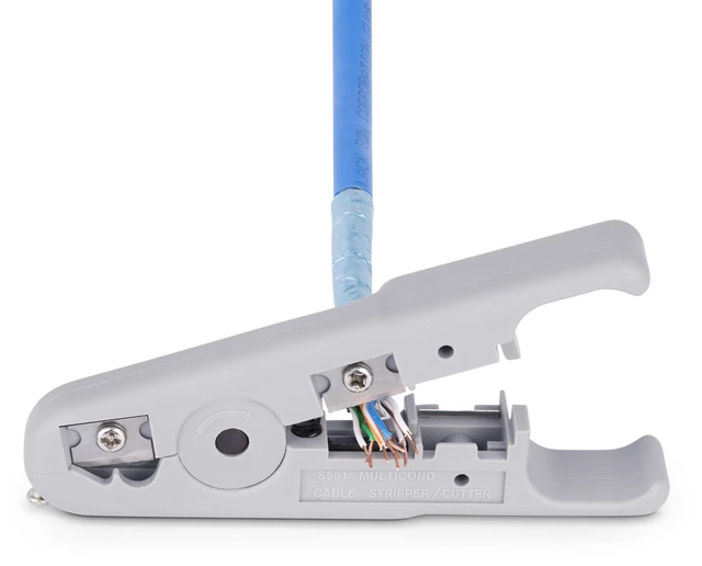 Alt view image 8 of 8 - StarTech Network Cable Stripper and Cutter, Professional Wire Stripper for UTP/FTP/STP/Coax Cables, Rotary Wire Stripping and Cutting Tool Model CABLESTRIPCUT