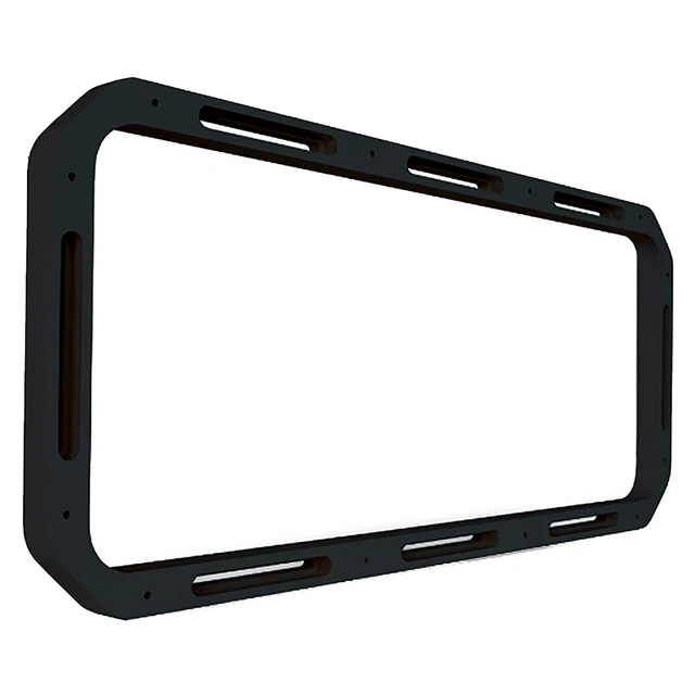 Alt view image 5 of 5 - FUSION RV-FS41SPB BLACK 41MM SPACER FOR PANEL SPEAKERS
