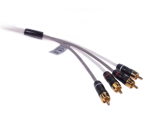 Alt view image 8 of 9 - Fusion MS-FRCA25 25 ft 4-Way Shielded RCA Cable 010-12620-00 Shielded RCA Cable
