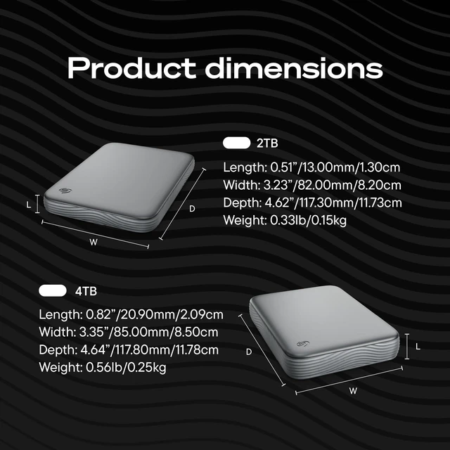 Alt view image 5 of 5 - Seagate 2 TB Solid State Drive STNN2000400