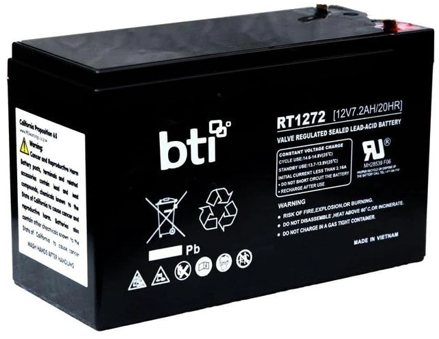 Main image of REPLACEMENT SEALED LEAD ACID BATTERY 12V7.2AH-T2-BATT-BTI APC 12V 7.2A