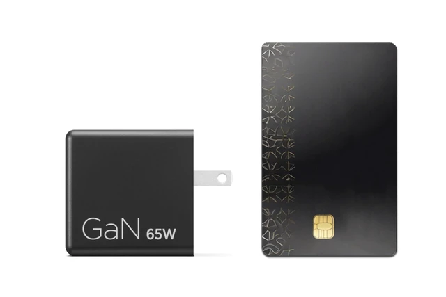 Alt view image 3 of 7 - Lenovo Dual USB-C 65W GaN Charger G0A6065BUS