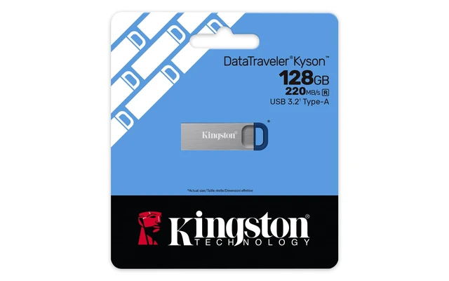 Alt view image 2 of 2 - Kingston DataTraveler Kyson 128GB USB Flash Drive DTKNG2/128GB