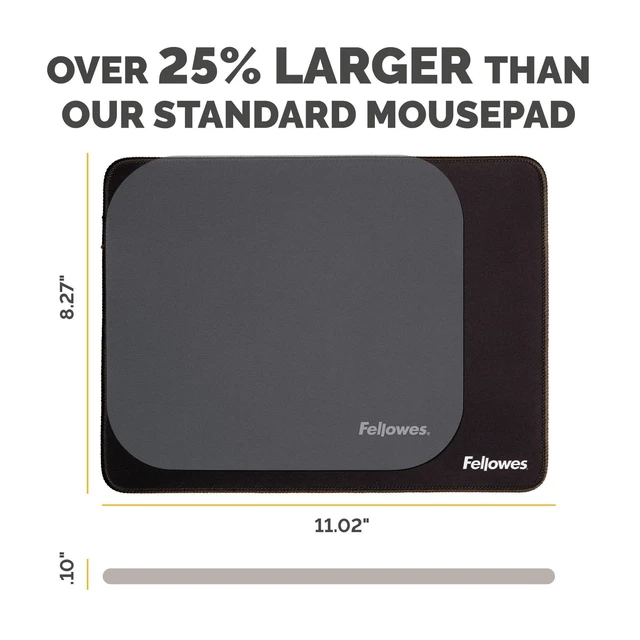 Alt view image 3 of 11 - BREYTA XL MOUSEPAD, BLACK