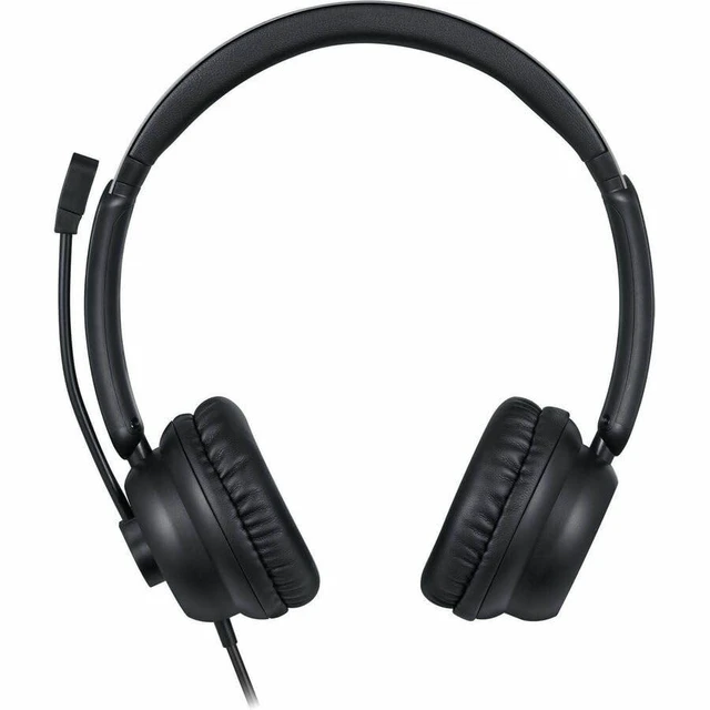 Alt view image 13 of 15 - Adesso USB-C & USB-A Headset with In-Line Push-to-Talk Controls - Stereo - USB Type A, USB Type C - Wired - 32 Ohm - Over-the-ear, Over-the-head - Binaural - Supra-aural - 6 ft Cable - Omni-direct