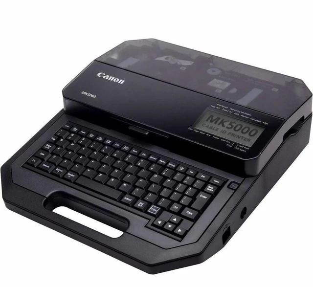 Alt view image 2 of 3 - Canon MK5000 Cable & Wire Marker Printer