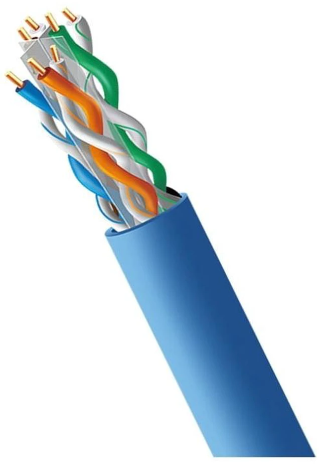 Alt view image 2 of 2 - 4XEM Cat 6 1000ft 305 m Plenum Bulk cable Blue 4XCAT61000PBL