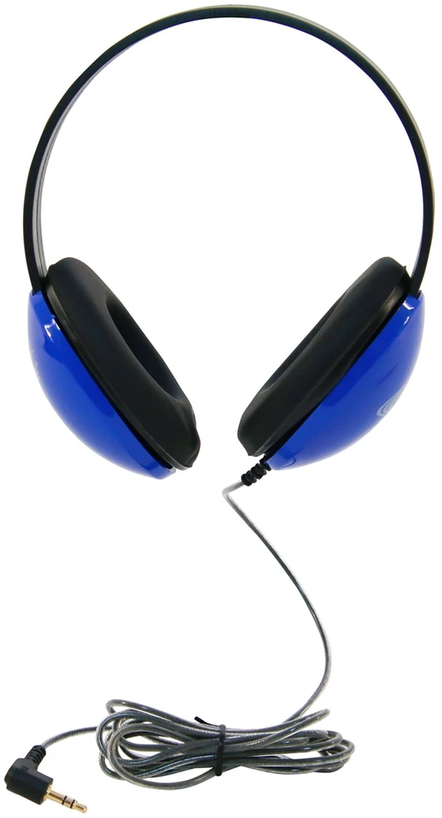 Alt view image 2 of 2 - Califone Kids 3.5Mm Cord Headphone Blue