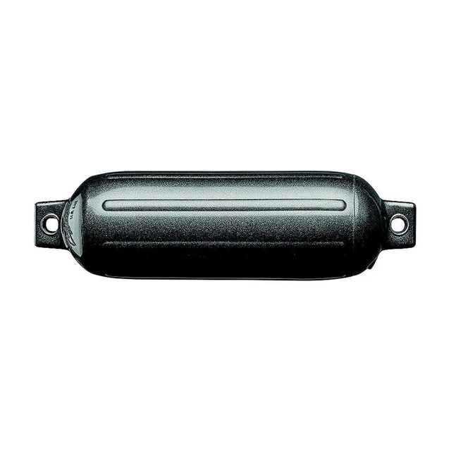 Alt view image 3 of 3 - Polyform G-4 Twin Eye Fender 6.5" x 22" - Metallic Graphite