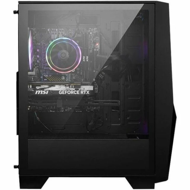 Alt view image 11 of 15 - MSI Codex Z2 Codex Z2 B8NVP-434US Gaming Desktop Computer - AMD Ryzen 7 8700F - 32 GB - 1 TB PCI Express NVMe 4.0 SSD - Black - AMD B650 Chip - Windows 11 Home - NVIDIA GeForce RTX 5070 12 GB GDDR7 -