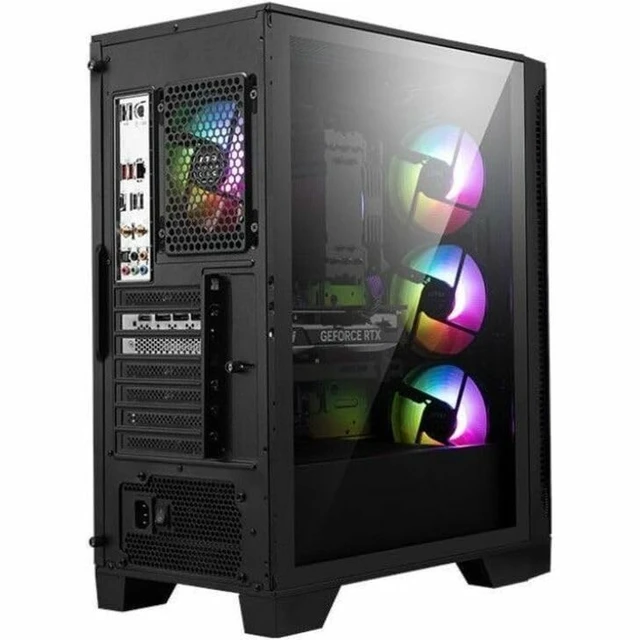 Alt view image 15 of 15 - MSI Codex Z2 Codex Z2 B8NVP-434US Gaming Desktop Computer - AMD Ryzen 7 8700F - 32 GB - 1 TB PCI Express NVMe 4.0 SSD - Black - AMD B650 Chip - Windows 11 Home - NVIDIA GeForce RTX 5070 12 GB GDDR7 -