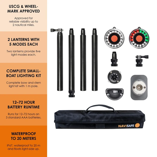 Alt view image 11 of 12 - NAVISAFE INFLATABLE SKIFF & DINGHY COMPLETE KIT