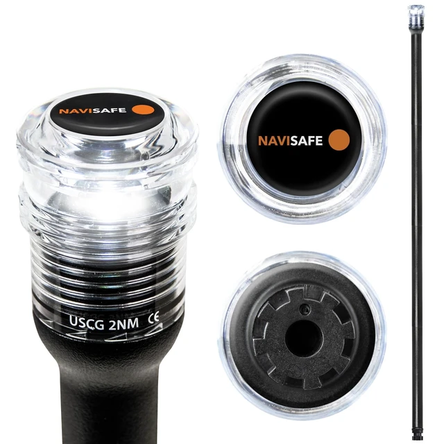 Alt view image 11 of 12 - NAVISAFE BUILT-IN, ALL-WHITE POLELIGHT PACK