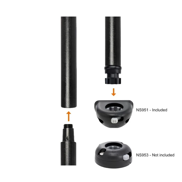 Alt view image 12 of 12 - NAVISAFE BUILT-IN, ALL-WHITE POLELIGHT PACK