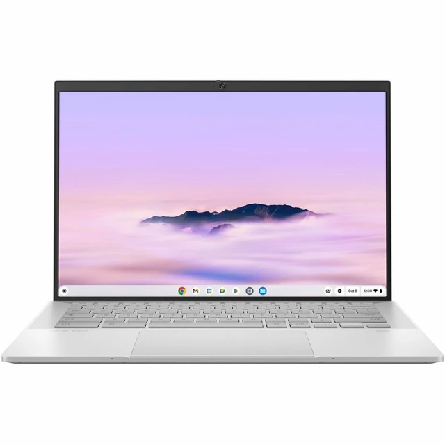 Alt view image 5 of 5 - ASUS ChromeBook Plus 14.0 WQXGA(WQ) Touch ULTRA 5 115U 16GB Intel UMA 512GB Chrome Enterprise SILVER Model CX5403CMA-GE562-T