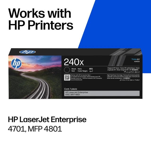 Alt view image 2 of 5 - HP 240X (W2400X) HIGH YIELD BLACK ORIGINAL LASERJET TONER CARTRIDGE